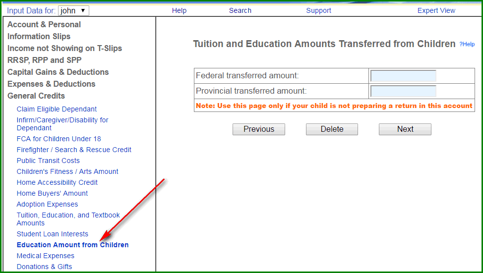 tuition transfer